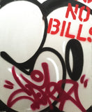 COPE2  "Post No Bills Silver" Painting