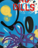 COPE2 - "Post No Bills Blue" Painting