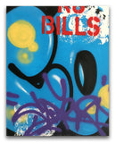 COPE2 - "Post No Bills Blue" Painting