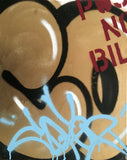 COPE2 - "Post No Bills Gold 2" Painting