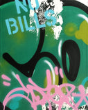 COPE2 - "Post No Bills Green" Painting