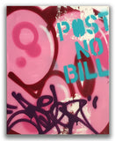 COPE2 - "Post No Bills Pink" Painting