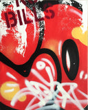 COPE2 - "Post No Bills Red" Painting