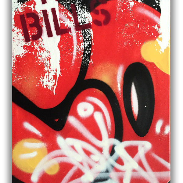 COPE2 - "Post No Bills Red" Painting