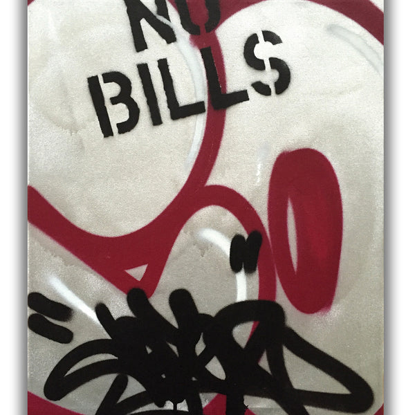 COPE2 - "Post No Bills Silver" Painting