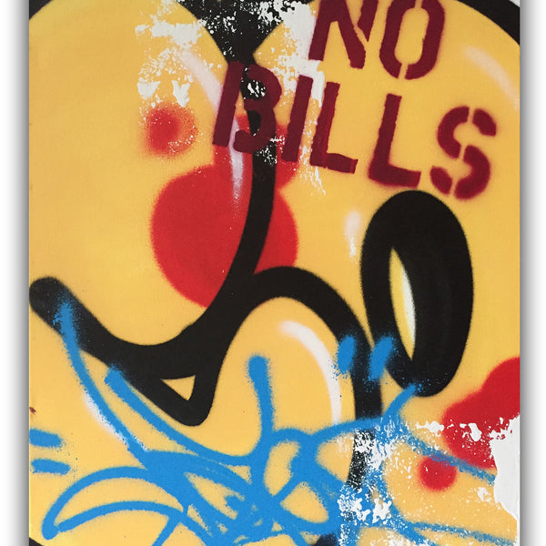 COPE2 - "Post No Bills yellow" Painting