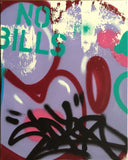 COPE2 - "Post No Bills Purple" Painting
