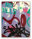 COPE2 - "Post No Bills Purple" Painting