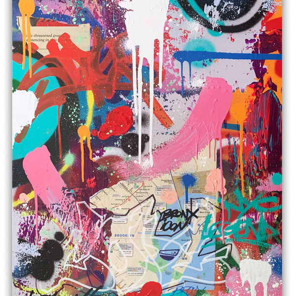 COPE2 "The Phenom" 20"x 24" Painting