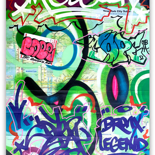 COPE2 - "True legend" NYC Map