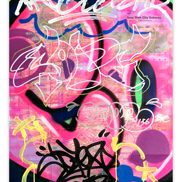 COPE 2 - "True Legend" NYC Subway Map