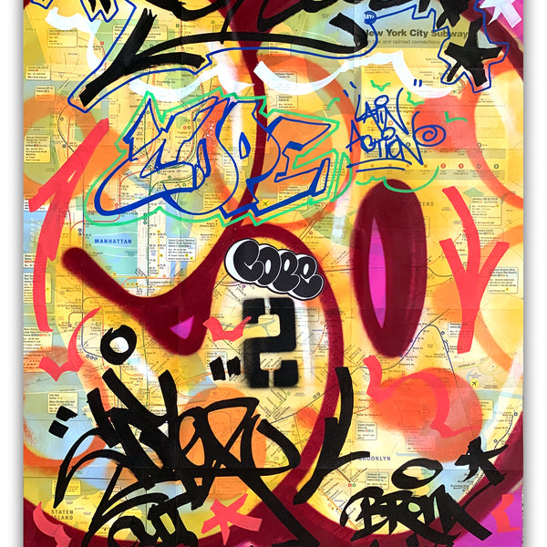 COPE2 - "True Legend" NYC Map