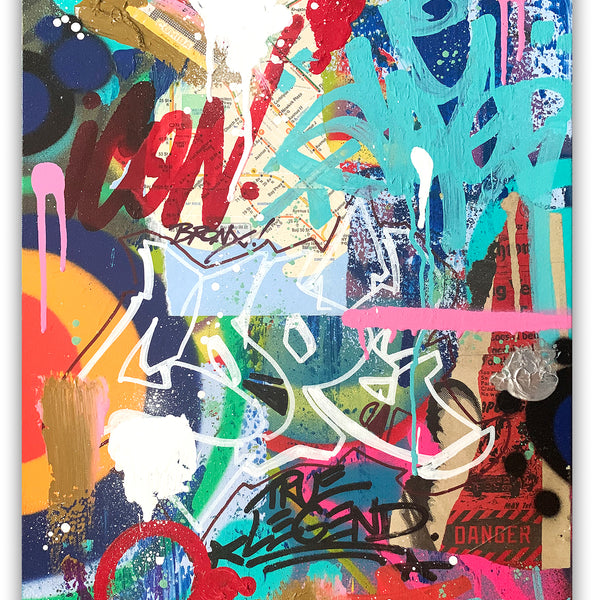 COPE2 "True Legend" 16"x 20"Painting