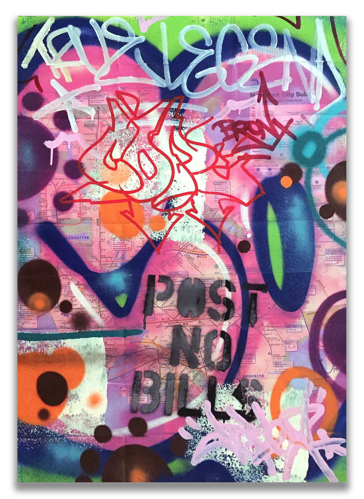 COPE 2 -  "True legend" NYC Subway Map