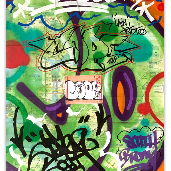 COPE2 - "True Legend " NYC Map