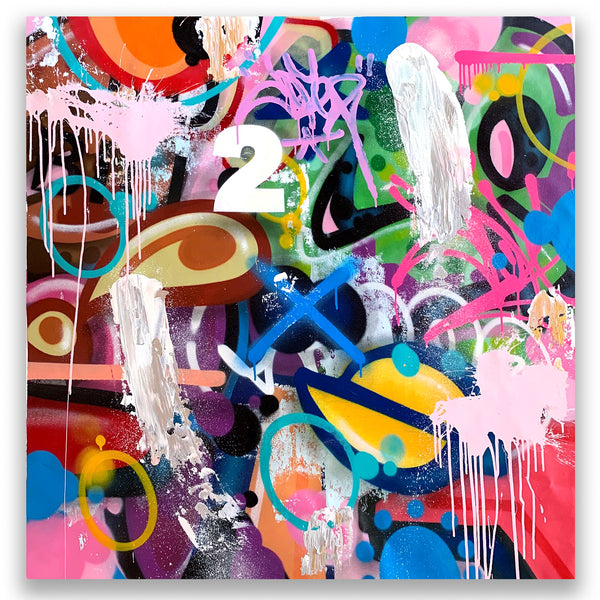 COPE2 "Untitled" 44" x 43"