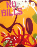 COPE2 - "Post No Bills Yellow" Painting