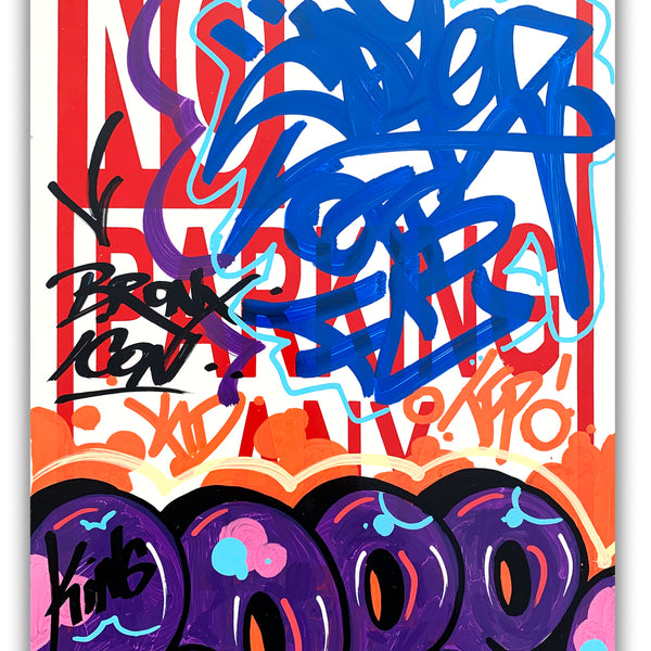 COPE 2 - " Bronx Icon" No Parking Sign