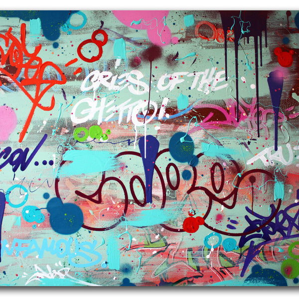 COPE 2 - "Cries of the Ghetto" Canvas