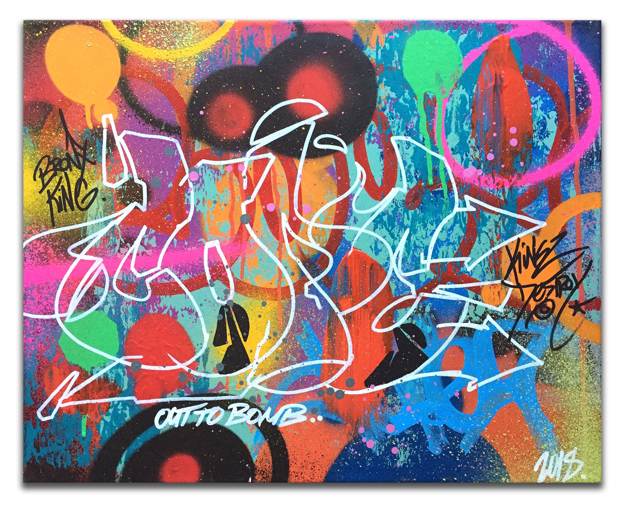 COPE2 "Out To Bomb" Painting