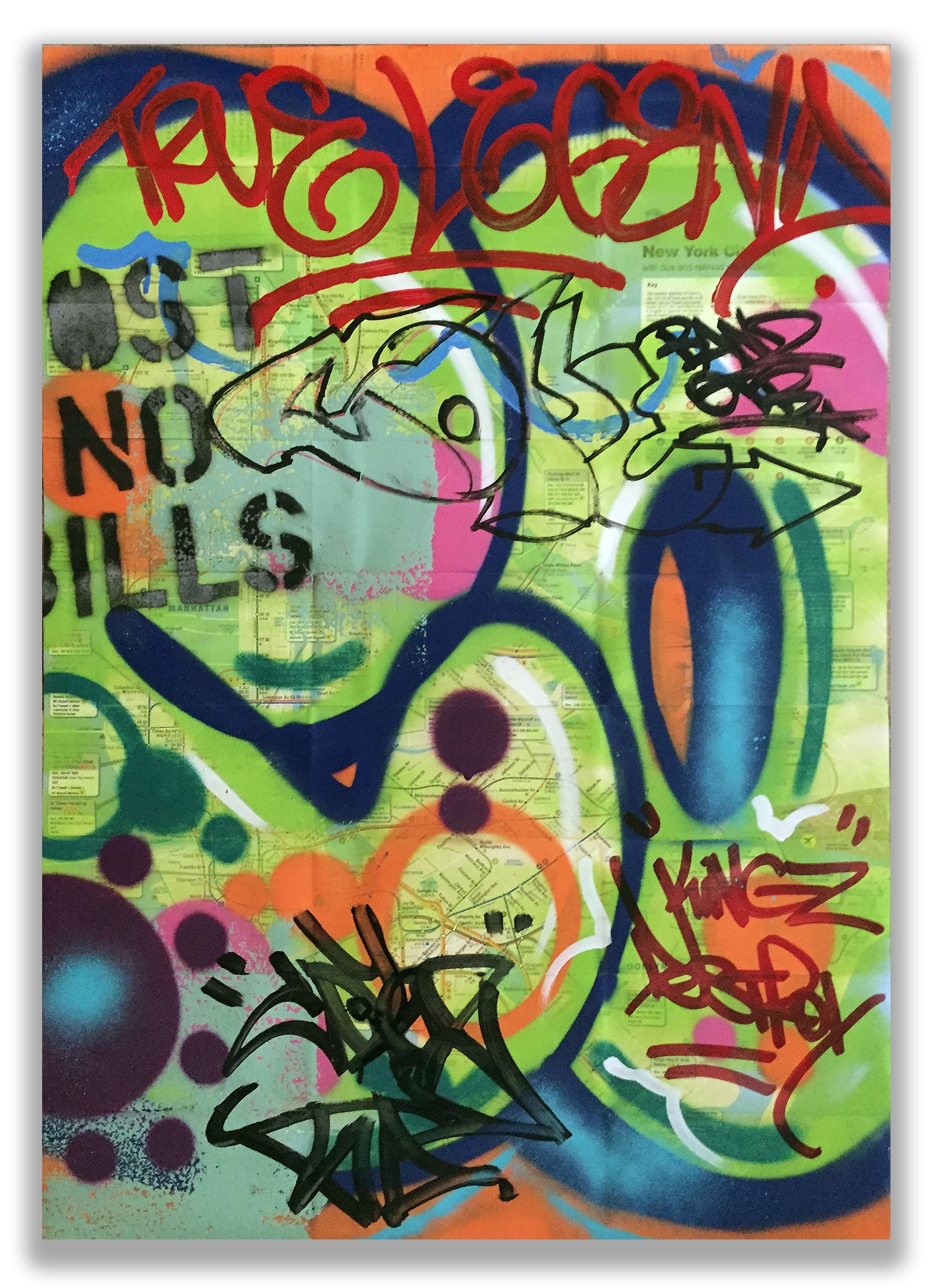 COPE 2 -  "True legend" NYC Subway Map