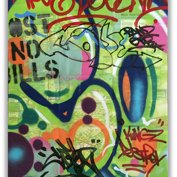 COPE 2 -  "True legend" NYC Subway Map