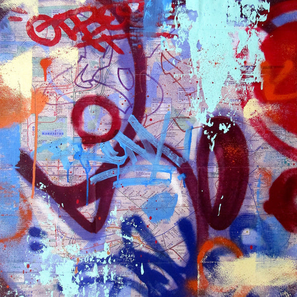 COPE 2 - "Untitled" MTA NYC Subway Map