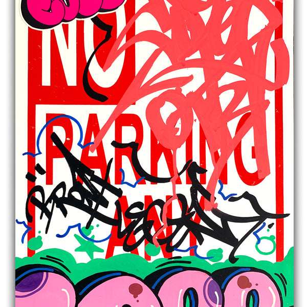 COPE 2 - "Bx Legend" No Parking Sign