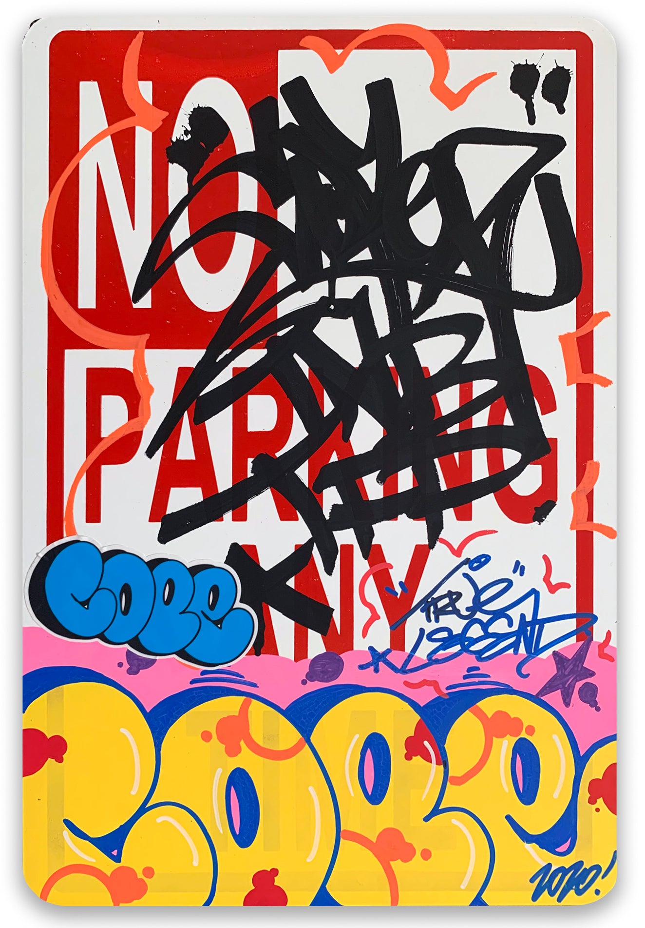 COPE 2 - "True Legend" No Parking Sign