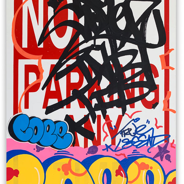 COPE 2 - "True Legend" No Parking Sign