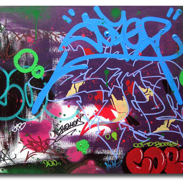 COPE 2 - "Untitled" Abstract Canvas #1