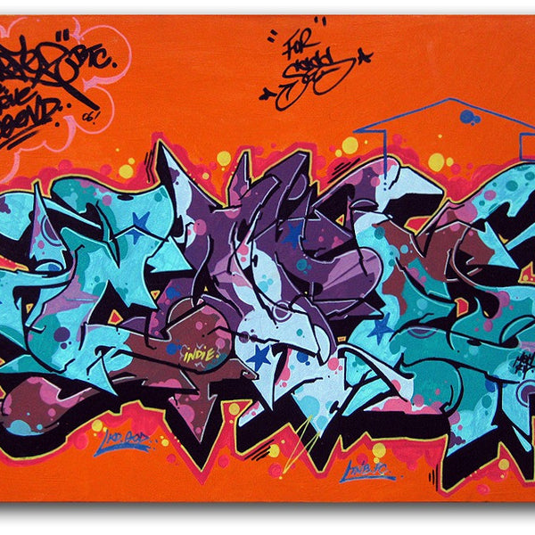 COPE2 - "Burner" Large Canvas