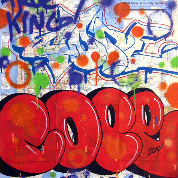 COPE 2 - "True King" MTA NYC Subway Map