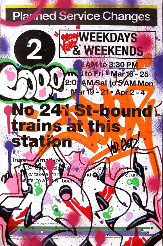 COPE 2 -Subway Sign#5