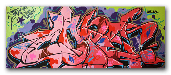 COPE 2 - "Green Wildstyle" Canvas