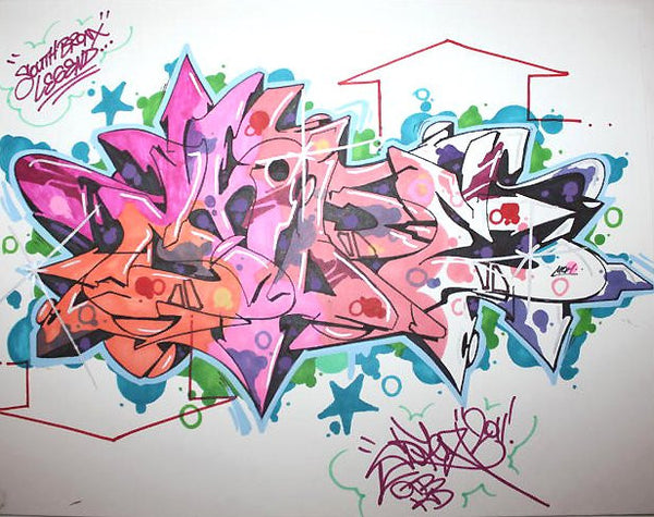 COPE 2 - " South Bronx Legend" Black Book Drawing