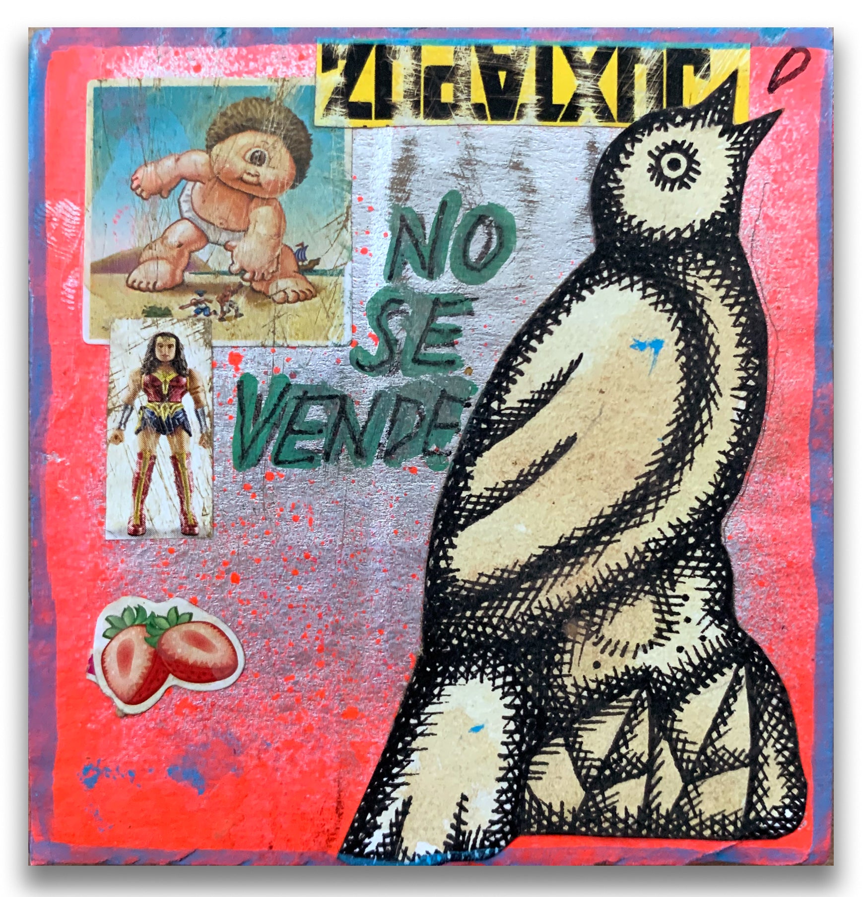 Carlos Ramirez  - "Ghetto Card 10" Drawing