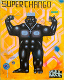 Carlos Ramirez  - "Super Chango" Painting