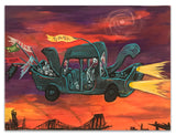 Rick Prol -  "Dada Car" - Painting