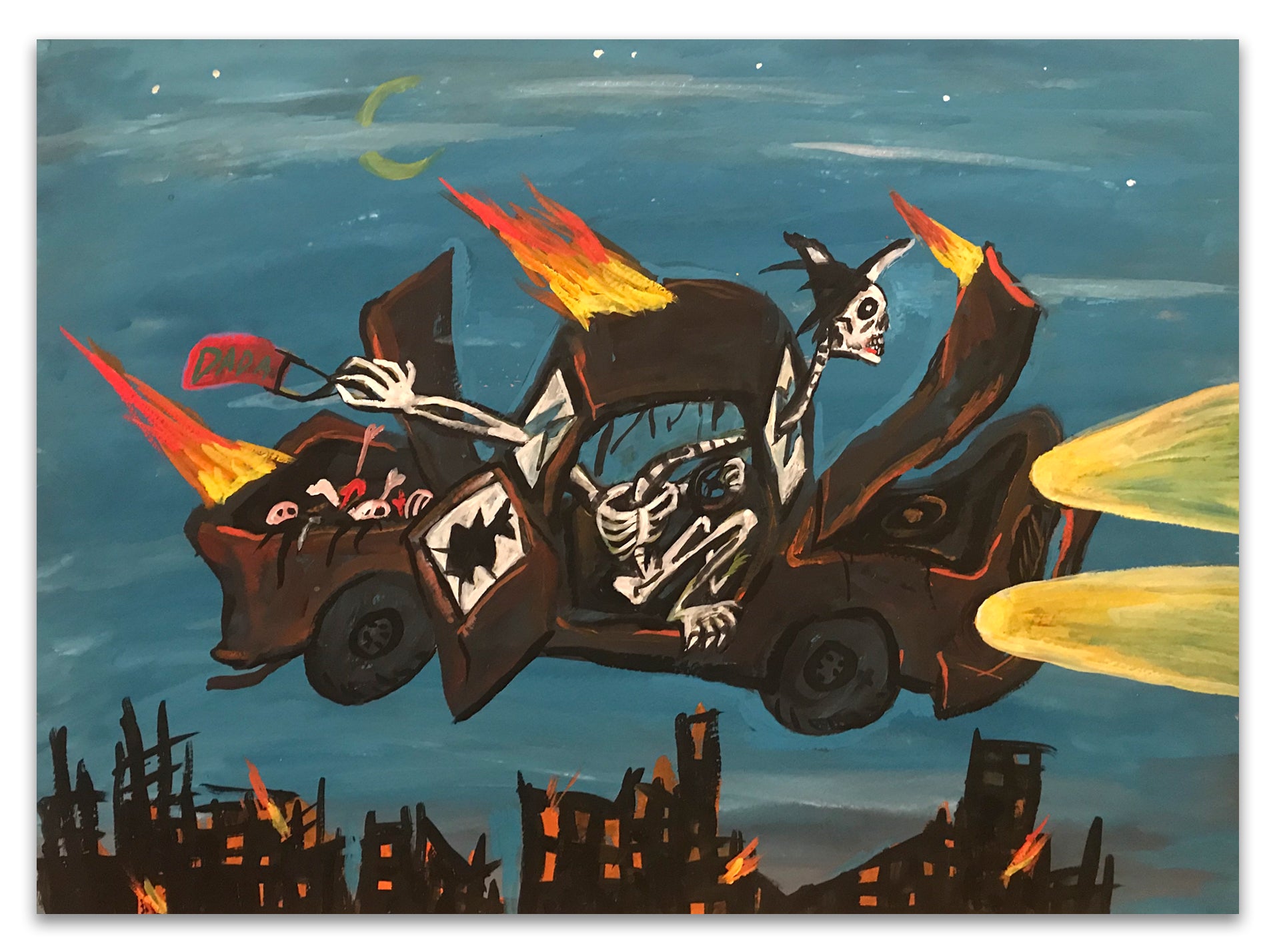 Rick Prol -  "Car" - Painting