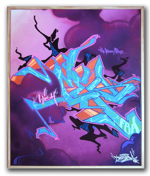 ESPY ONE 原画 グラフィティーアート Graffiti artist “Espyone” video