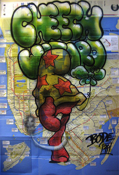 MARK BODE  "Cheech" Map