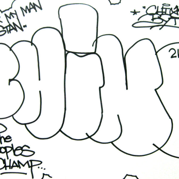 CHINO  "Black Book Page"