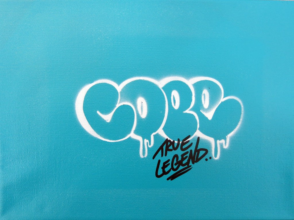 COPE2 - "Bubble Stencil #6" Painting