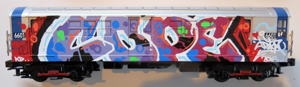 COPE2 - "Subway Model 3 Train" Painting