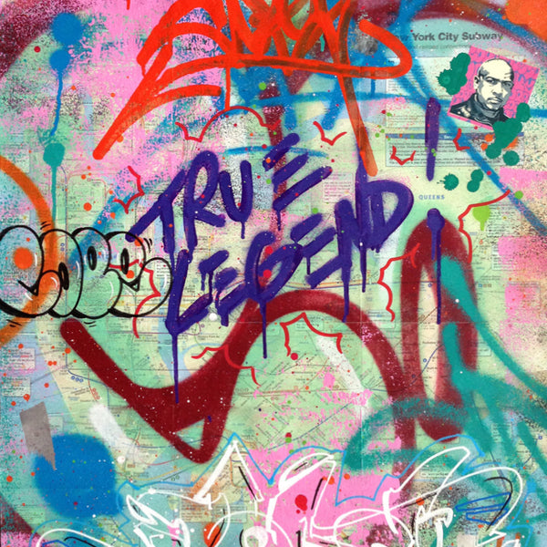 COPE 2 - "True Legend" MTA NYC Subway Map