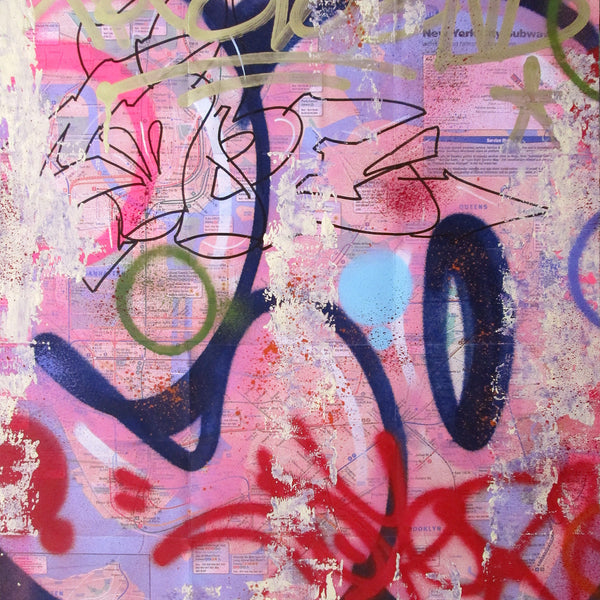 COPE 2 - "True King" MTA NYC Subway Map