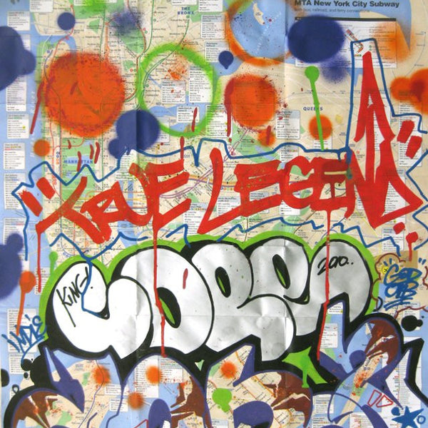 COPE 2 - "True Legend" MTA NYC Subway Map