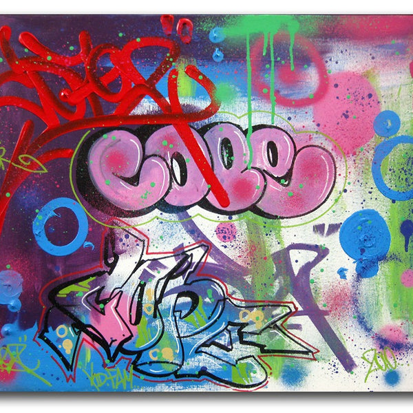 COPE 2 - "Untitled" Abstract Canvas #2