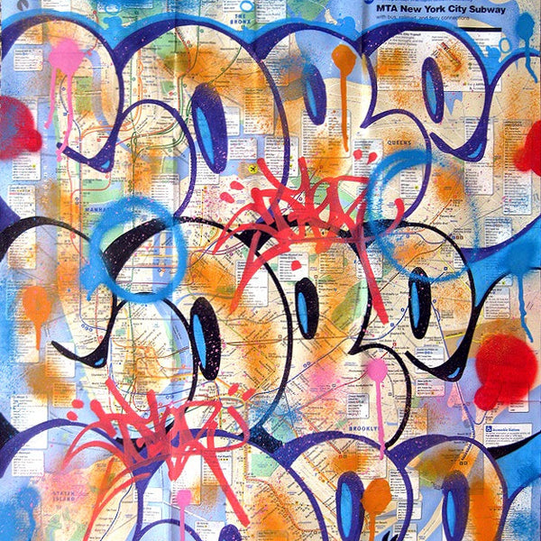 COPE 2 - "COPE,COPE,COPE" MTA NYC Subway Map